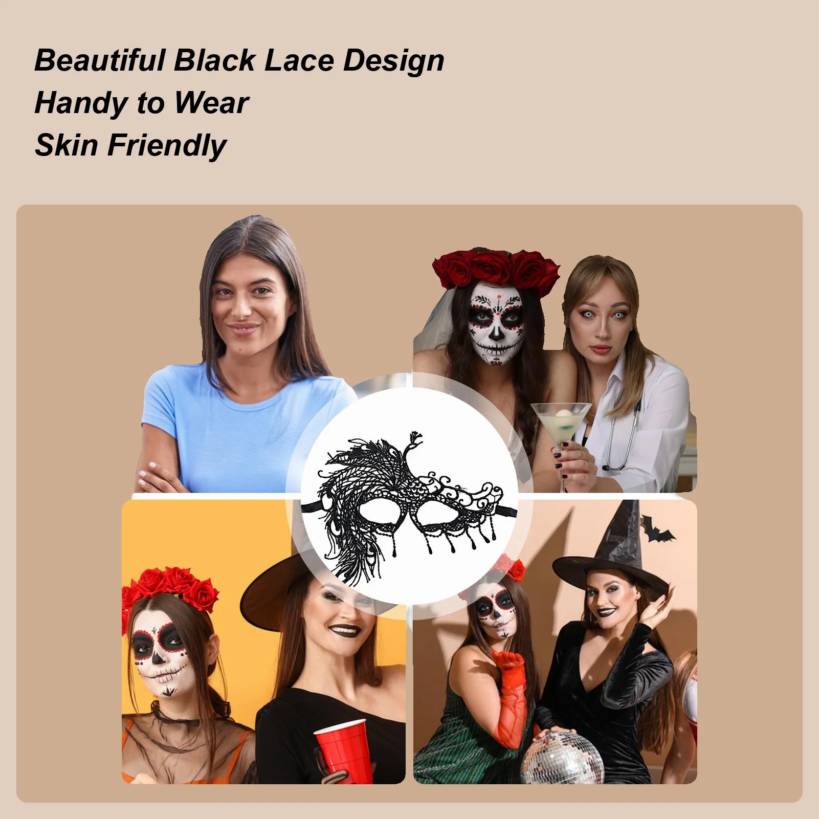 Lace Eye Masque Cos…