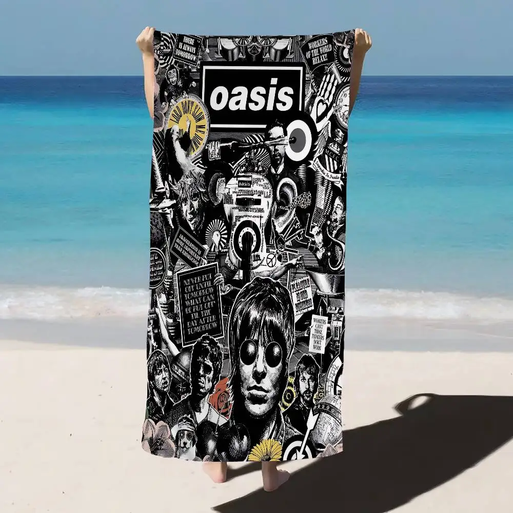 واحة الفرقة منشفة الشاطئ مناشف حمام ملونة لفتاة ستوكات سريعة الجافة مخصصة الرمال الحرة الشاطئ اليوغا سبا رياضة بركة #4