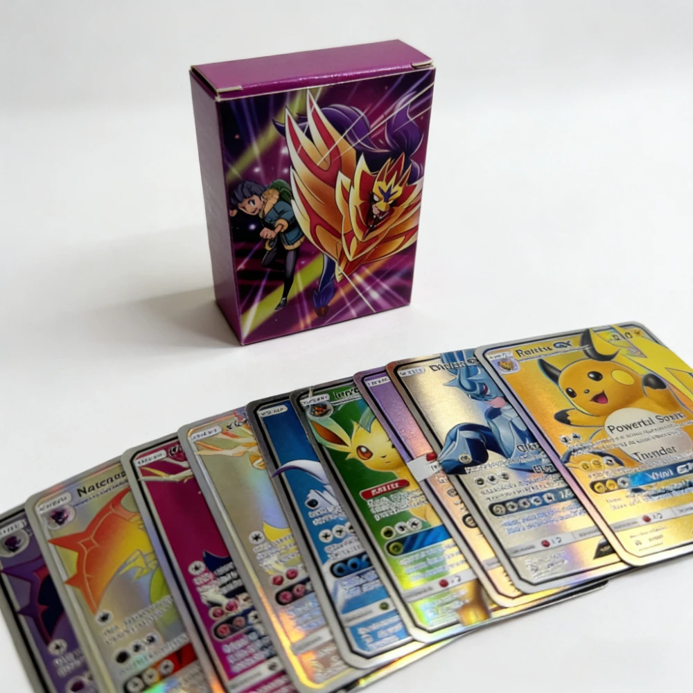 

2026, новая версия, английские карты VMAX V EX GX MEGA Carte, коллекция боевых тренировок, детские рождественские игрушки, подарок