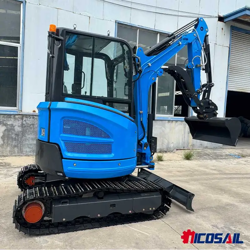 حفارة صغيرة مدمجة لعمليات بناء البستان المزرعة وتربية الحيوانات - مثالية للمساحات الضيقة #4