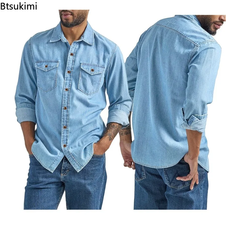 Thumbnail 2 - #12 Most Reviewed Mens Denim Button Shirts