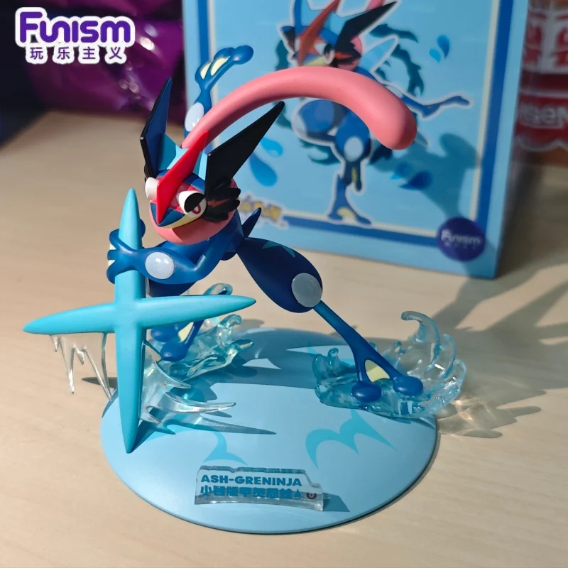 Funism Pokemon Mini Figures Pikachu Gengar Haunter Gastly Collectible Desktop Decor Anime Peripheral Toy Birthday Gift For Kids