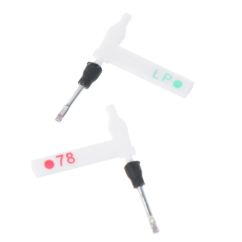 Q39D LP/78 Turntable Replace Stylus the touch For Double Ruby ​​And Sapphire Turntable Cartridge Player Replacem