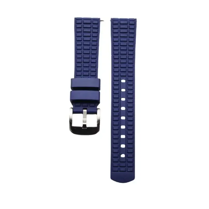 عالية الجودة 20 مللي متر 22 مللي متر الإفراج السريع FKM المطاط حزام الساعات ل باتيك فيليب حزام رولكس الغواصة سايكو حزام (استيك) ساعة مع برشام