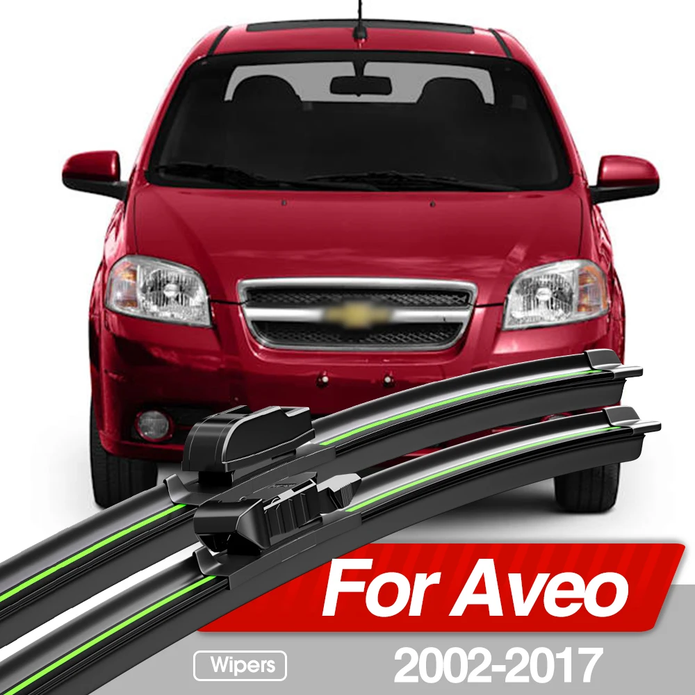 Do Chevrolet Aveo T200 T250 T300 2002-2017 Pióra wycieraczek przedniej szyby 2szt Akcesoria do szyb przednich 2010 2011 2012 2013