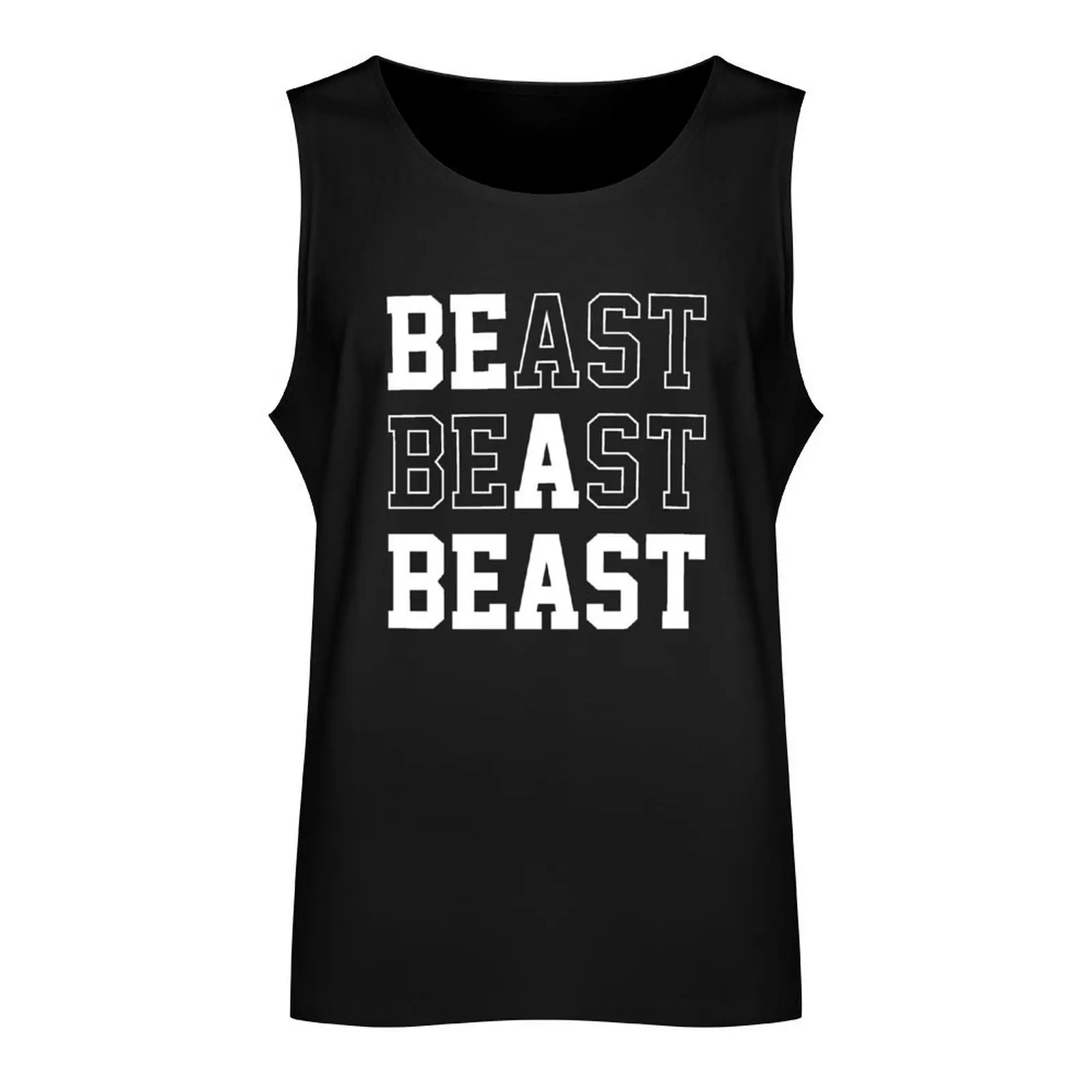 Be A Beast Tank Top Men's sleeveless t-shirt sleeveless tshirts for men Male clothes