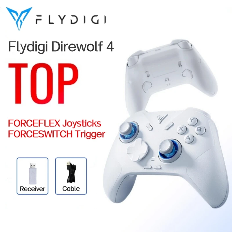 NEW 2025 Flydigi Direwolf 4 Gamepad Forceflex Joysticks