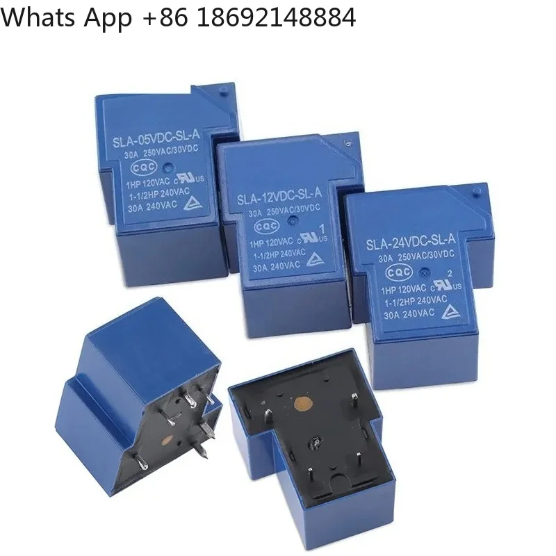 Original T90 Songle Relay SLA-05/09/12/24/48VDC-SL-A-C for 4/5/6 Channel 30A