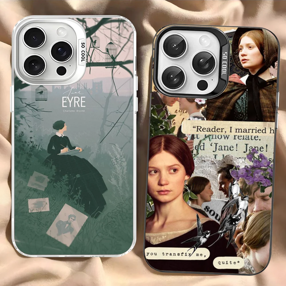 Jane Eyre Phone Case For iPhone 16 15 14 13 12 11 Pro Max X XR XSMAX Matte Shockproof Back Cover