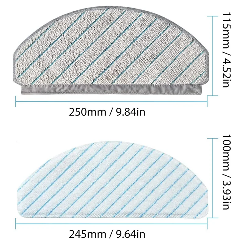 Doekdoekdoekjes Voor Deebot Ozmo T10/T10 Plus Vervangende Onderdelen Voor Robotstofzuigeraccessoires
