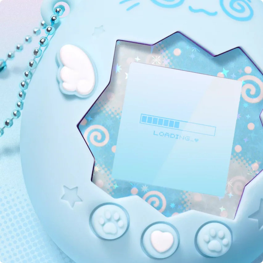 Okrągły Silikonowy Miękki Panel Ochronny Naklejka Obudowa Łańcuszek Do Tamagotchi Paradise Etui Ochronne Nakładki Na Przyciski Akcesoria — zdjęcie produktu 4