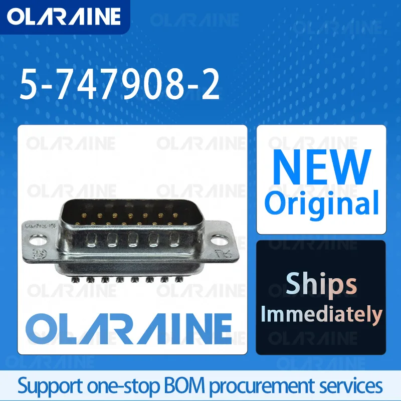 

5/10/50PCS 5-747908-2 100% brand new and original IC chip D-Sub standard connector 15 Position