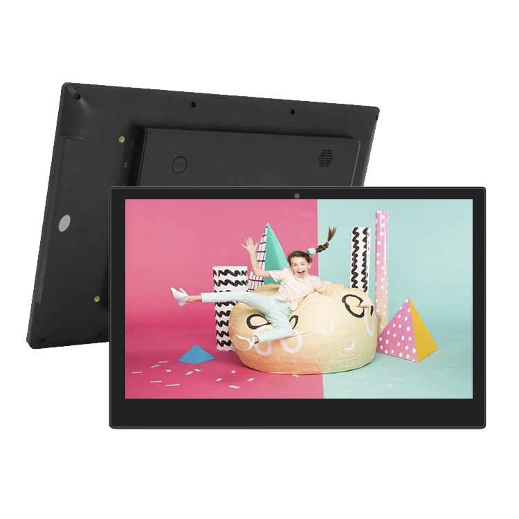 Portworld 24 pulgadas RK3576 4+32G Android 14 Panel de publicidad digital para PC todo en uno con POE