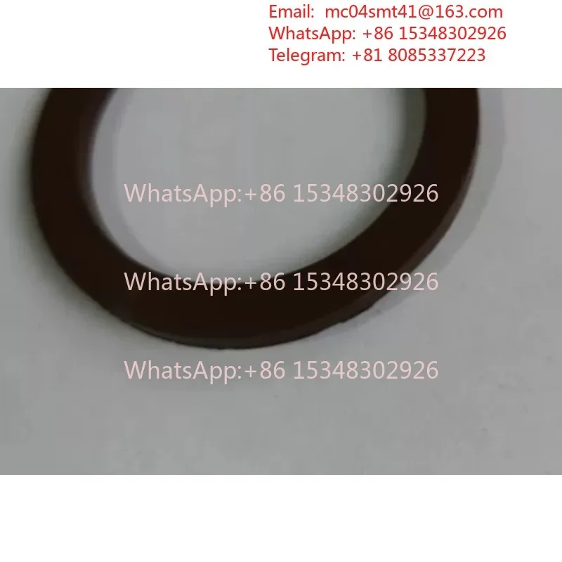 Fluoroelastomer CF flange gasket FKM knife edge flange gasket, fluoroelastomer vacuum flange sealing ring