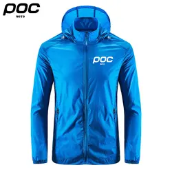 Moto Poc Cycling Men's Women Lightweight Jacket Quick Dry Bicycle Windbreaker Camping Hunting Hiking Clothes Outdoor Sports Coat