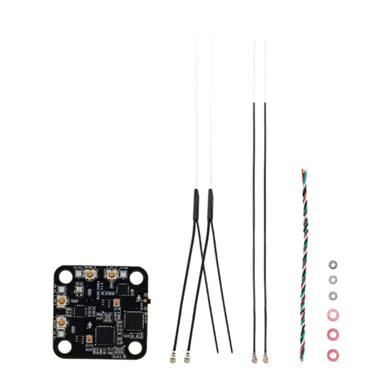 

【Flash-Sale!】For Radiomaster DBR4 2.4G/915Mhz ELRS Receiver Dual-Band Dual-Channel Gemini Receiver For FPV Drone DIY Parts