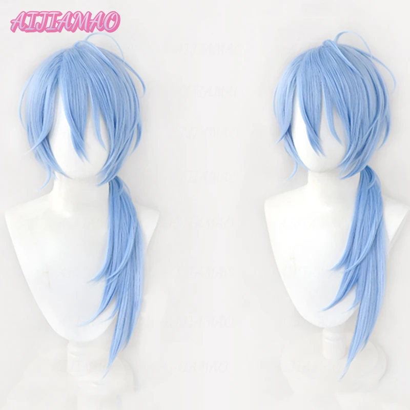 Game Nu: Carnival Olivine Eiden Blade Kuya Edmond Aster Yakumo Quincy  Cosplay Wig Heat Resistant Hair Anime Wigs + Wig Cap