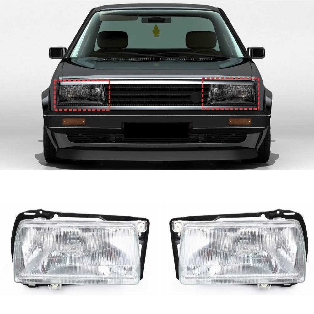 

For Volkswagen Golf Jetta MK2 1985-1992 Front bumper headlight cover
