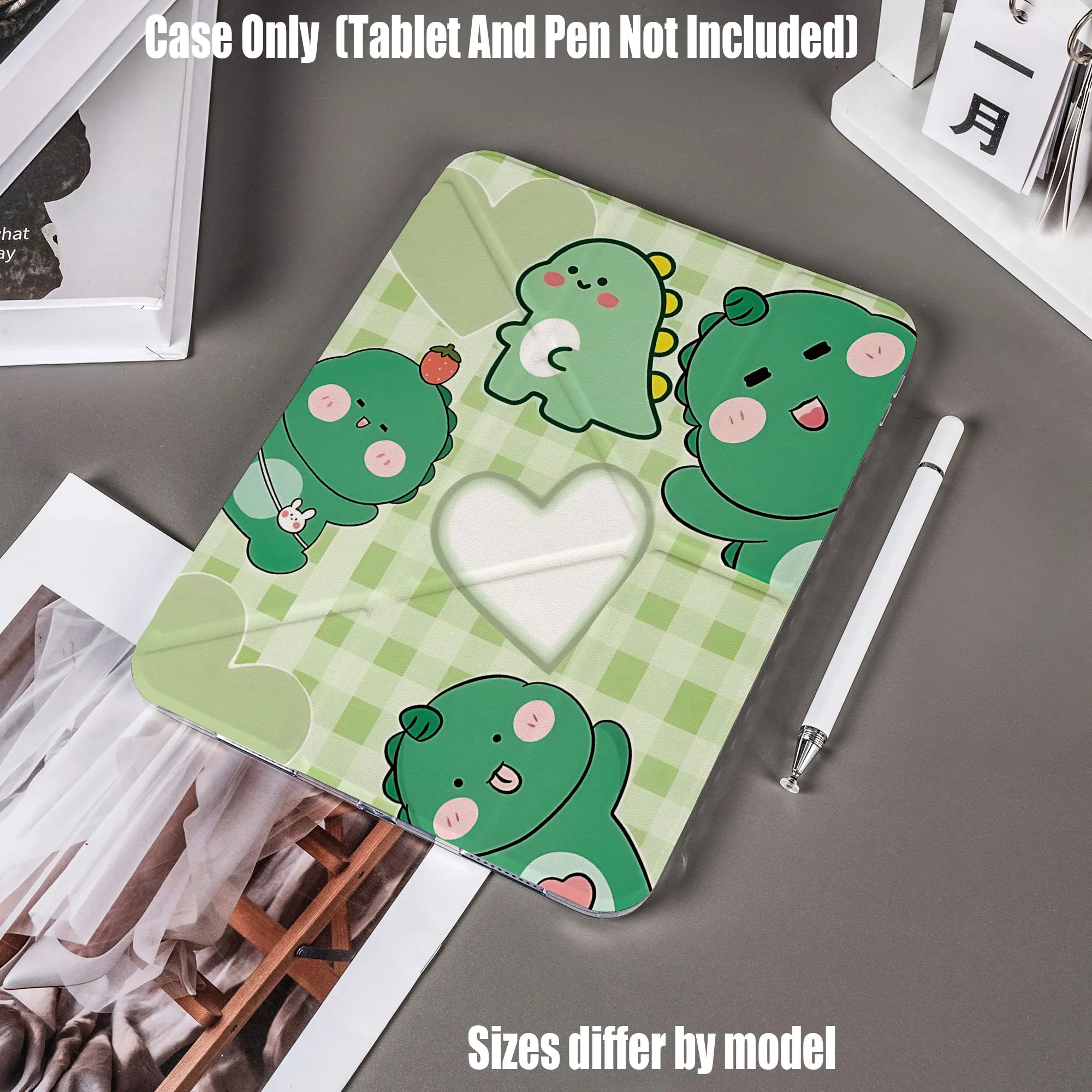 Slim Fit Premium TPU Tablet Cover, Shockproof Durable Lightweight Protective Case for iPad Samsung Huawei Honor Redmi Xiaomi