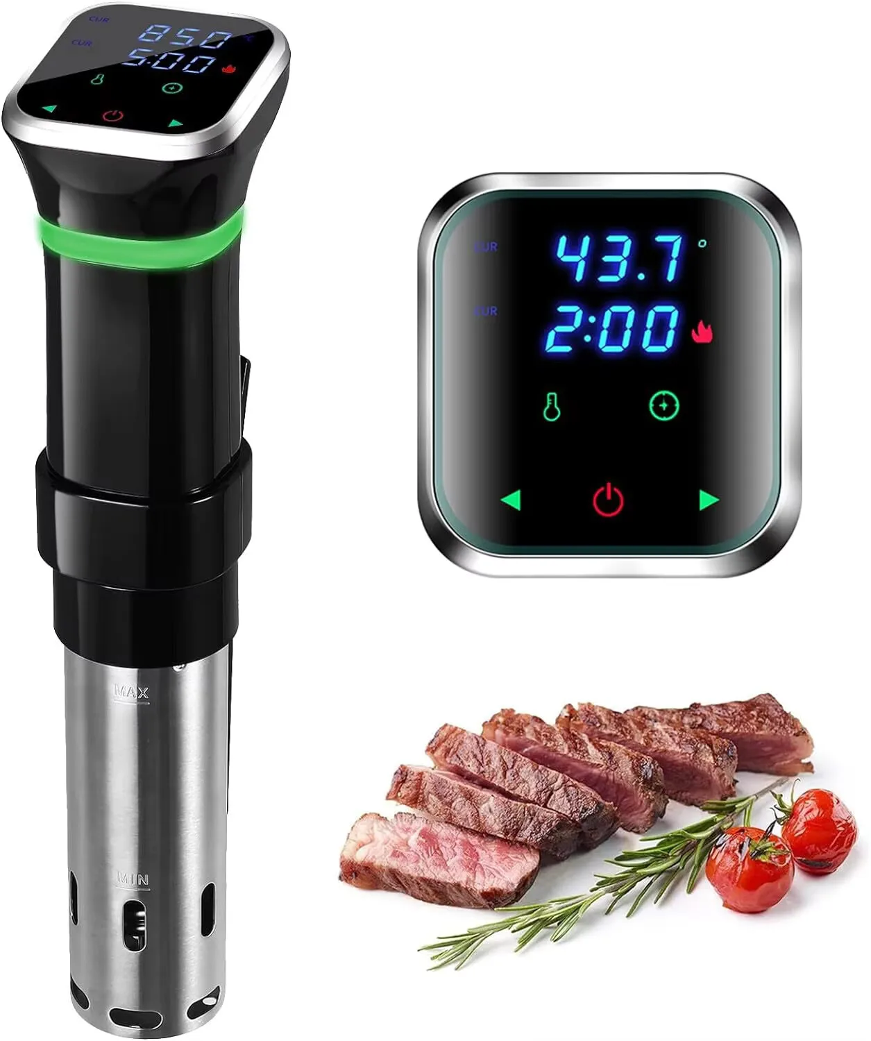 Descongelador de Carne Elétrico Direto da Fábrica para Cozimento Sous Vide a Baixa Temperatura, Descongelador a Vácuo para Carne