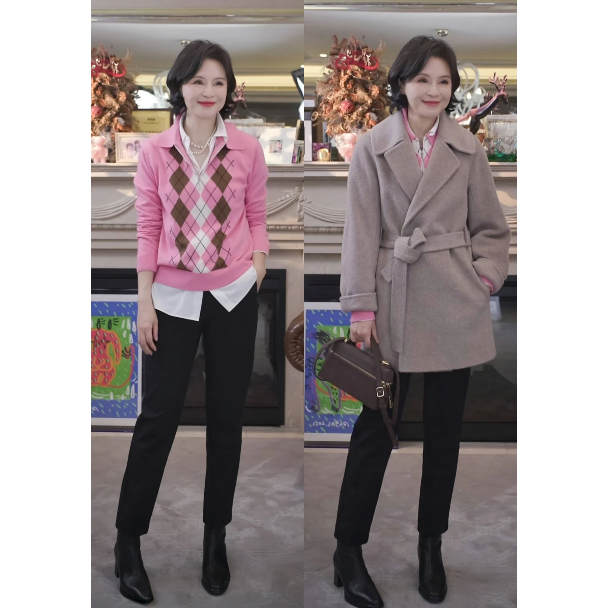 

Женские повседневные брюки Bla Fce Brued High Densi с четырехсторонней эластичной резинкой, облегающие, винтажные, для работы и отдыха