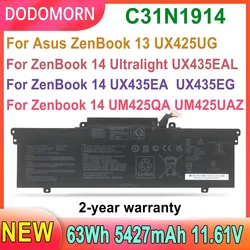 DODOMORN C31N1914 Laptop Battery For Asus ZenBook 14 UX435EA UX435EG UM425QA UM425UAZ Ultralight UX435EAL 13 UX425UG UX425QA