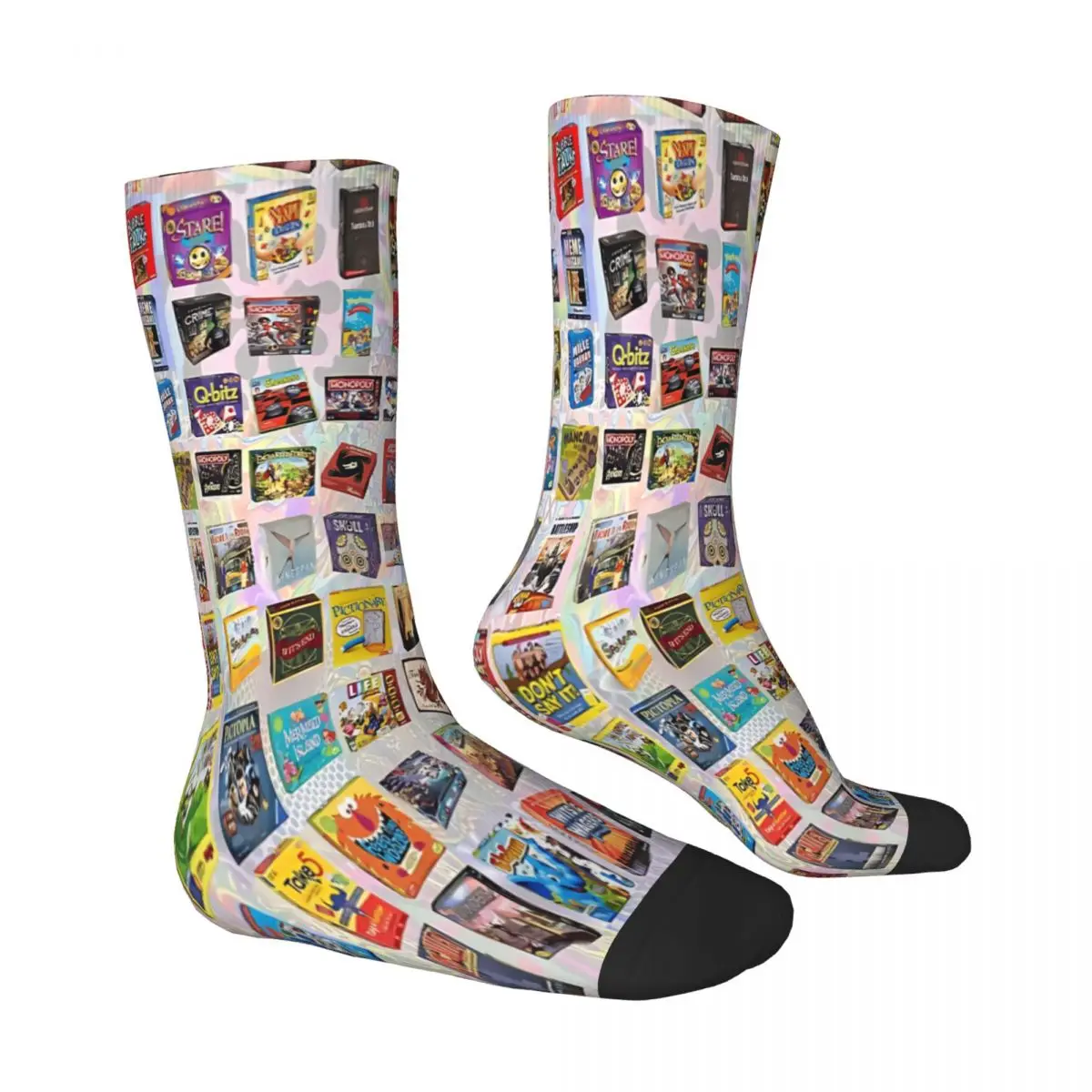 Games Board Game Socks Male Mens Women Spring Stockings Polyester