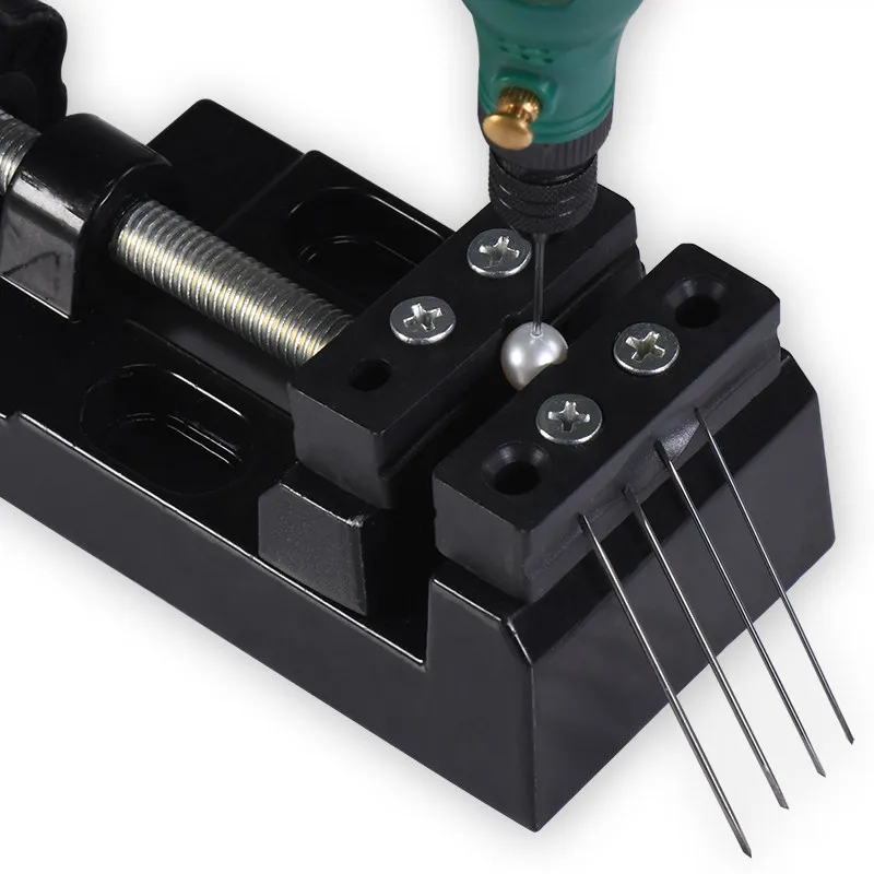 Tungsten Steel Punching Double Head Triangle Drill Bracelet Necklace Needle Drilling Needle Tool