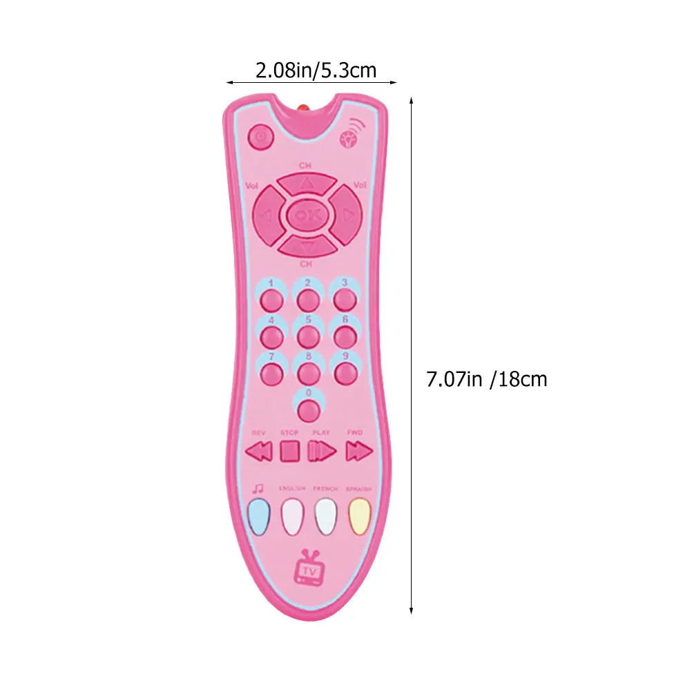 أجهزة التحكم عن بعد للأطفال محاكاة جهاز التحكم عن بعد الواقعي للأطفال الصغار هدية التعلم المعرفي التفاعلي للتعليم المبكر