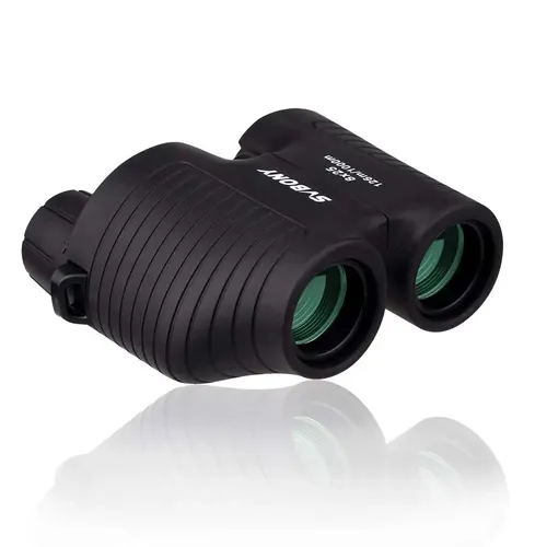 Imagen 2 del producto Svbony F9323A 8x25 Porro Binocular de enfoque fijo, telescopio negro, senderismo, Camping, observación de aves