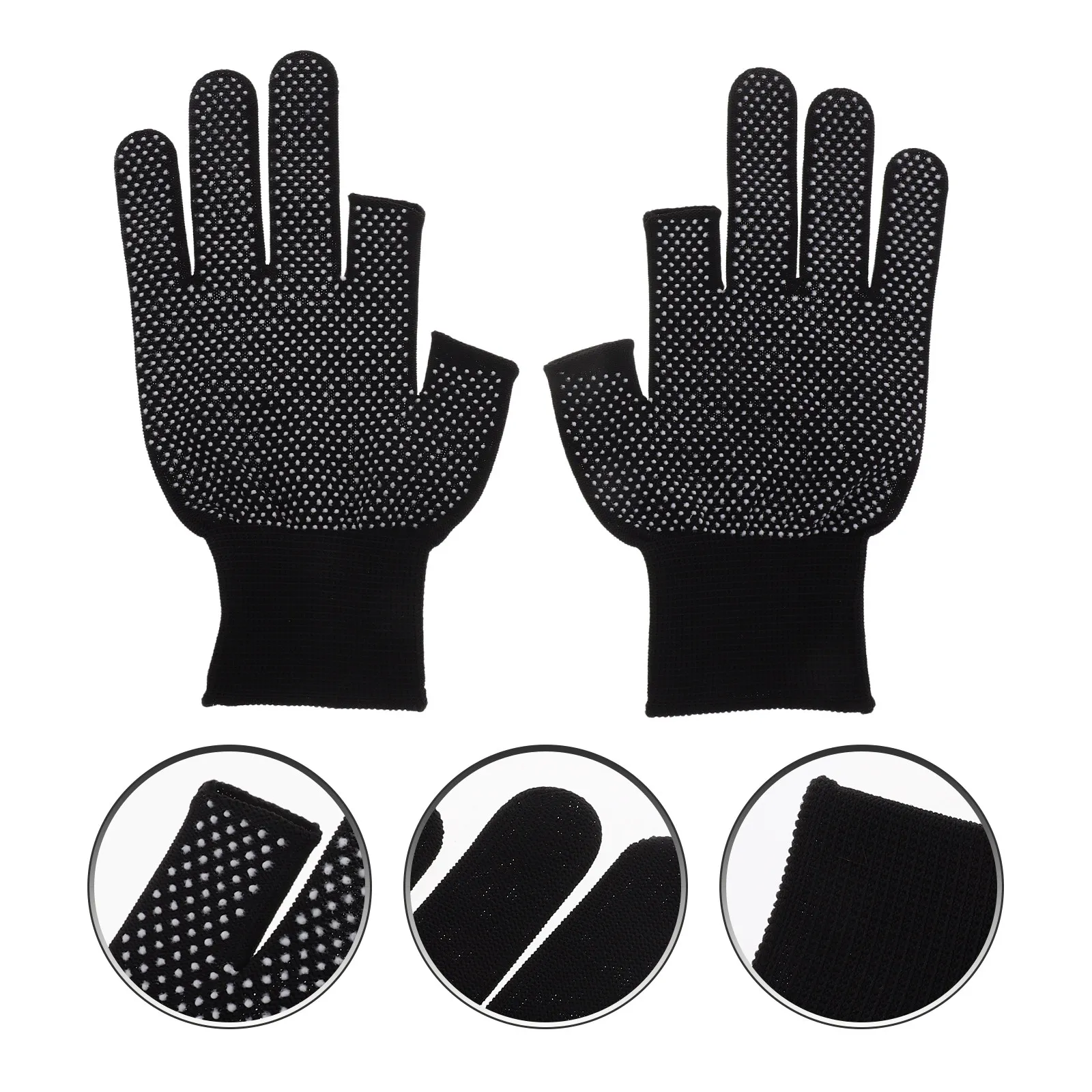 

1 пара велосипедных перчаток без пальцев с сенсорным экраном, дышащие, нескользящие, для занятий спортом на открытом воздухе, езды на велосипеде, альпинизма, пешего туризма, мужские и женские