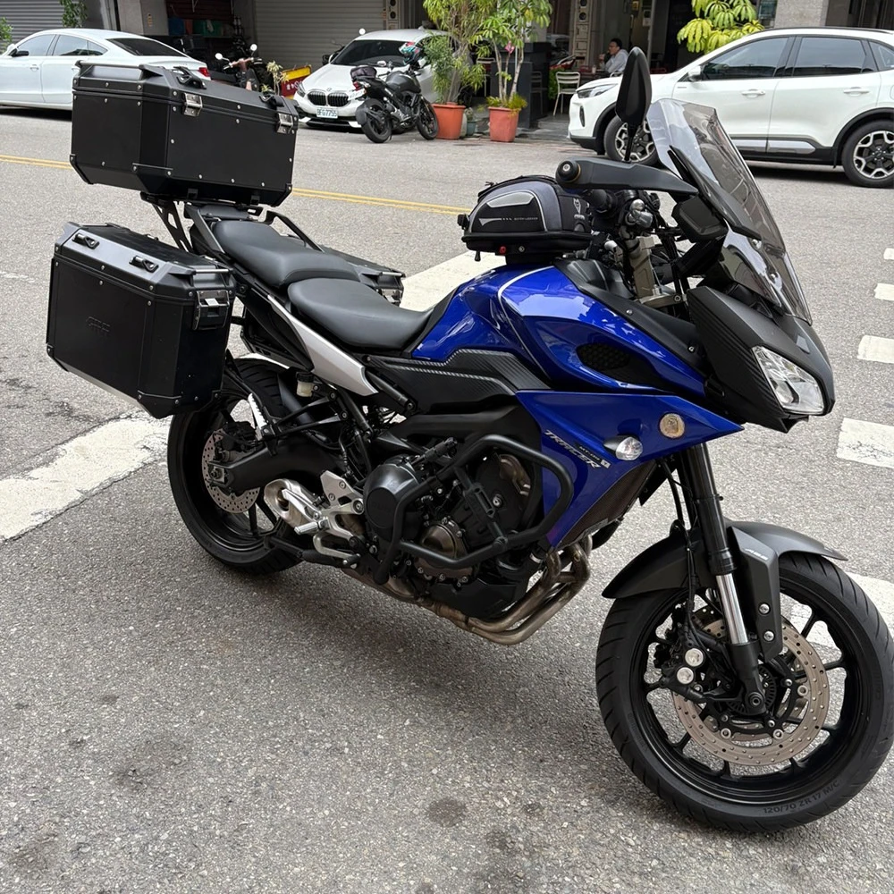 Quick Release Ring Tank Bag for YAMAHA Niken900GT, FJR1300, XJR1200 | Motorcycle Navigation Bag