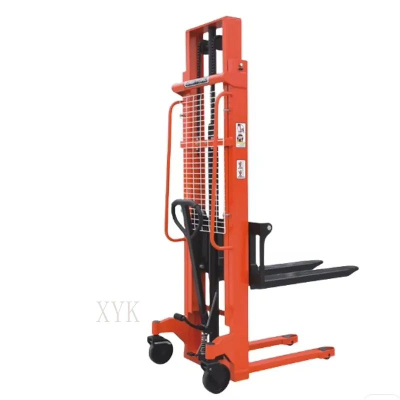 1-3T Manual Hydraulic Stacker Electric Forklift Pallet Stacker Hand Stacking Truck Handling Transportation Equipment