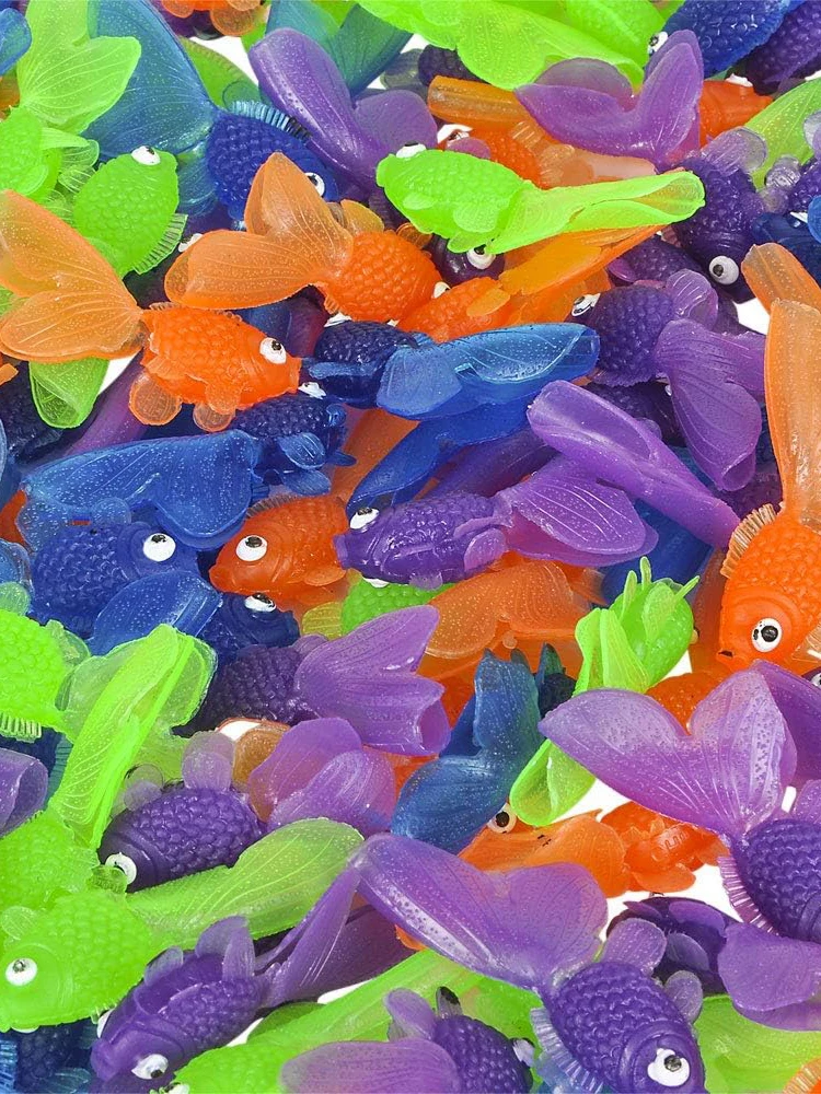 Kunststoff Goldfisch Bunte Simulation Dekoration Haustier Fisch Aquatische Produkte für Wohnzimmer Tischplatte Aquarium Dekoration TMZ – Detail 7