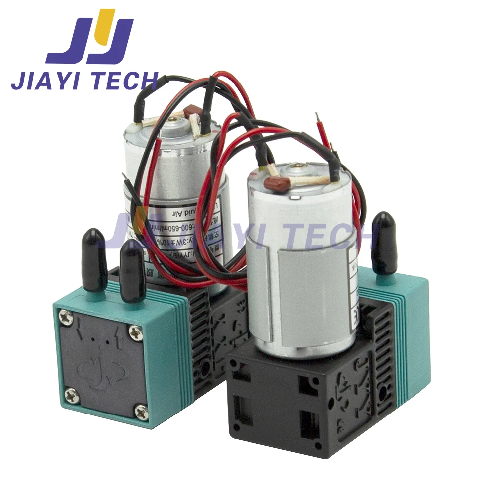 

2Pcs Pack Ink Pump Micro Diaphragm 7W 24v DC For JYY(B)-Y-60-I Big for Phaeton Crystal-Jet Inkjet Printer(300-400Ml/Min)