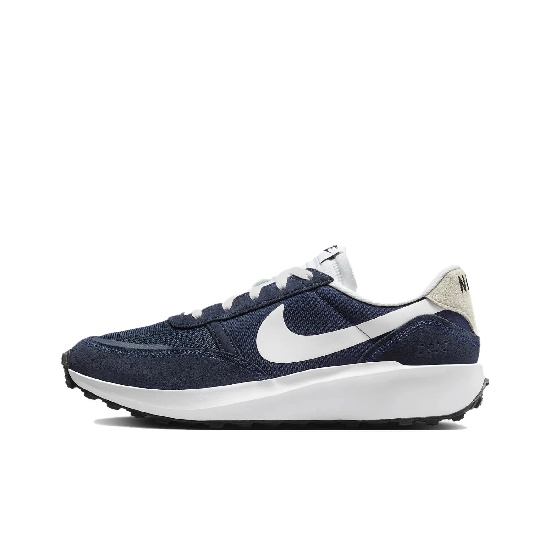 Nike Waffle Debut Casual Shoes Men's Low Top White Blue FJ4195-400