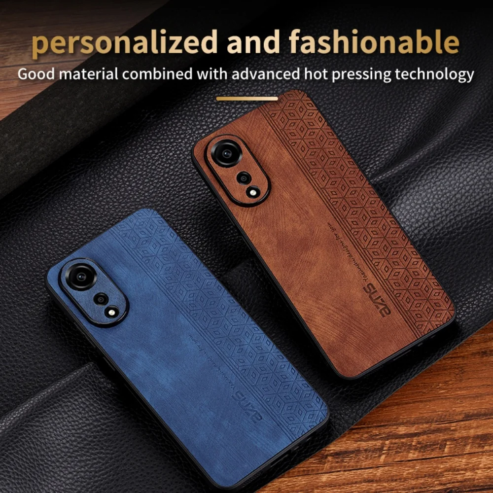 FLYKYLIN Luxus Leder Business Telefon Fall Für OPPO A36 4G A76 4G A96 A97 A98 A58 A58X a78 5G Stoßfest Soft Cover