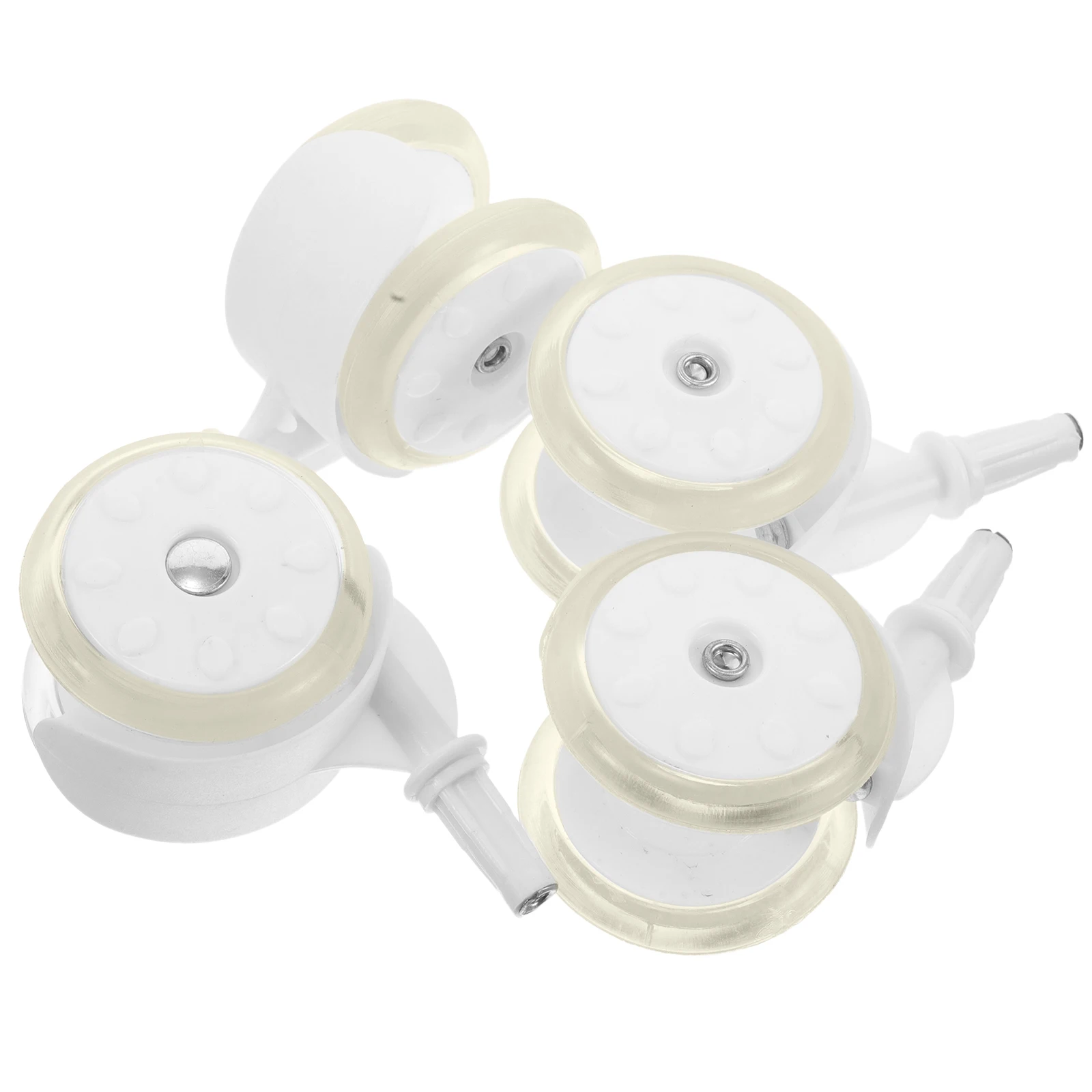 

4Pcs Universal Walker Replacement Wheels Smooth Safe Installation Learning to Walk Wheel Parts for Baby Strollers