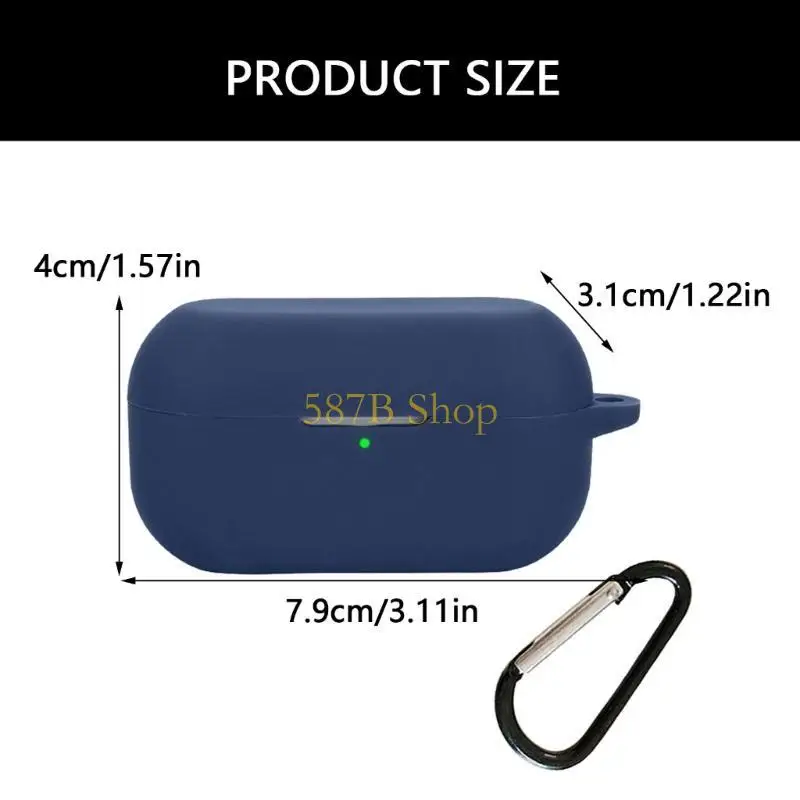 

587b наушник-воздушный ударный корпус, удобный для кожи крышки для EAH-AZ100 Guard Washable Protector Skin Skin.