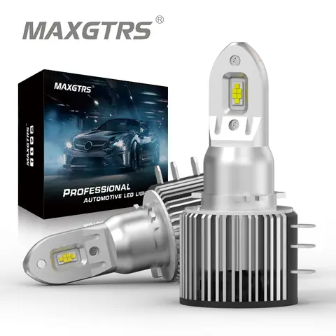 레인저 익스플로러용 LED 램프 헤드라이트, 골프 6 용, CX-5 A3 A6 용, 비토 LED 전구, 아우디 BMW용, 2x H15, 12V, 6000K, 22000LM