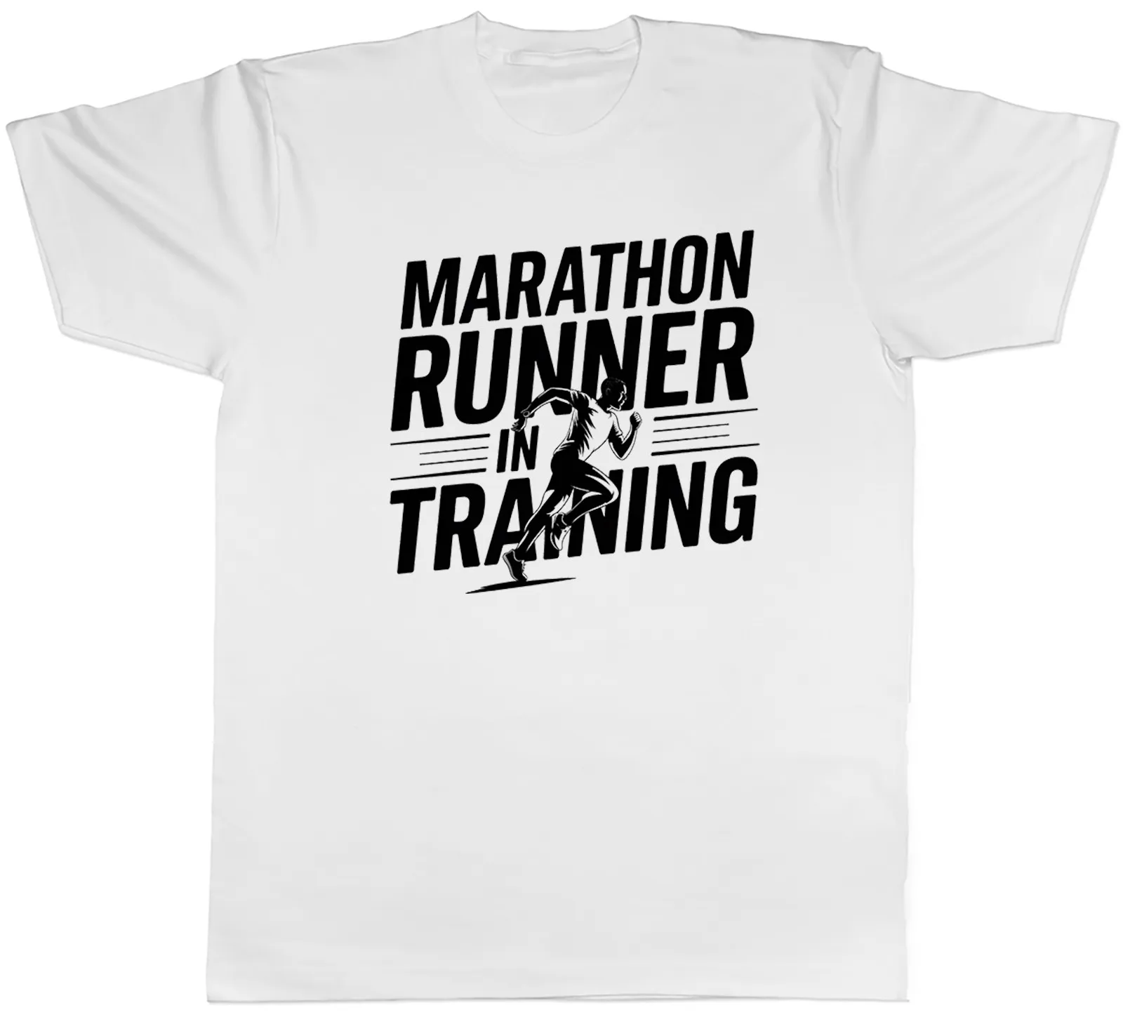 Marathon Runner in Training Long Distance Miles Mens T-Shirt Tee Gift Top