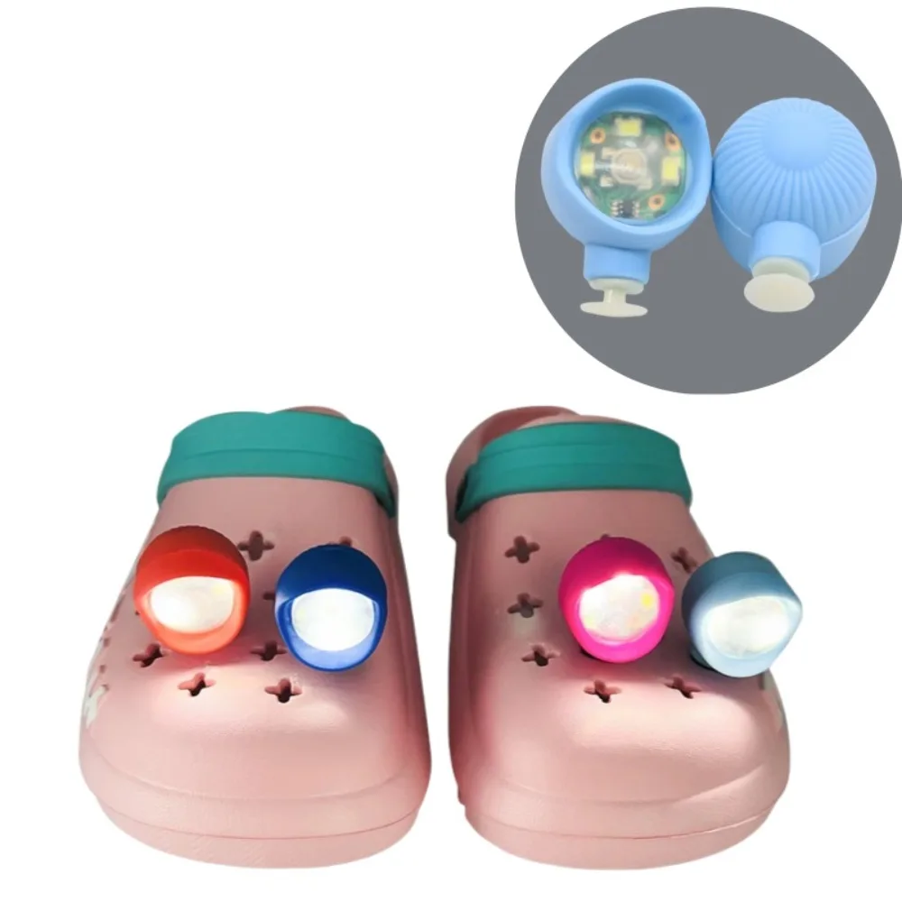 

2pcs Cave Shoes Headlights Detachable LED Lights with 3 Lighting Modes for Outdoor Cycling Hiking Camping Warning Shoe Lights