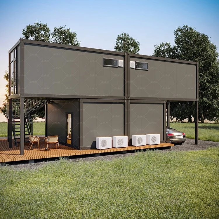 Fast Build 40ft Luxury Prefabricated House Detachable Container House for Sale USA Luxury Modular Prefab Home