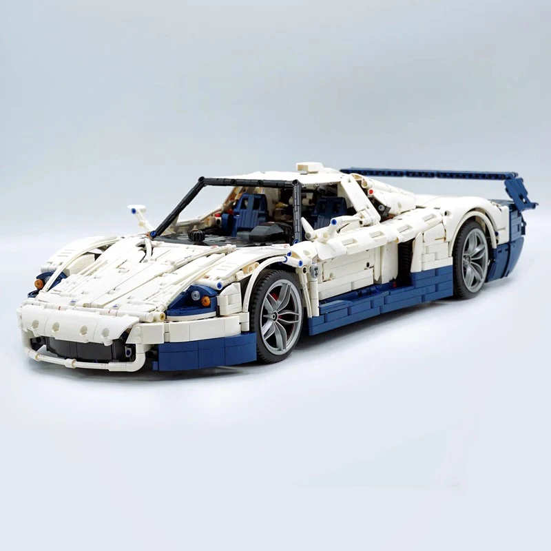 MOC MC12 Technical Super Sprots Car 1:8 Hypercar Vehicles Building Blocks Bricks Puzzle Assembly Toy Christmas Gift For Boy Kids