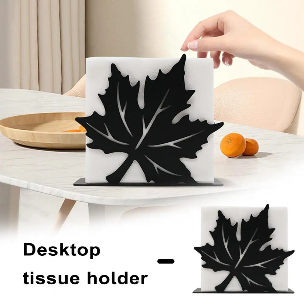 Tissue Holder Coffee Cup Shape Metal Tissue Dispenser Kitchen Restaurant Table Napkin Holder Household Supplies