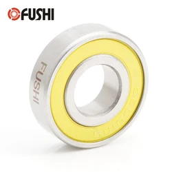6001-2RS Stainless Bearing 12*28*8 mm 1PC ABEC-3 6001 RS Bicycle Hub Front Rear Hubs Wheel 12 28 8 Ceramic Balls Bearings
