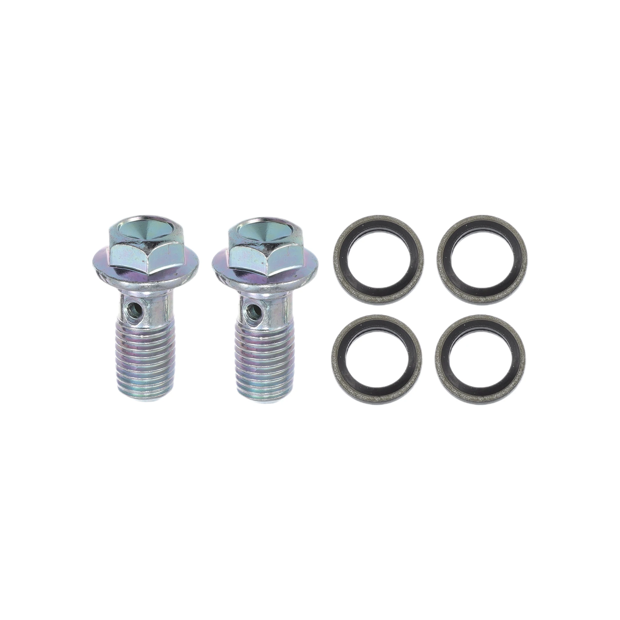 Motoforti 30CM/60CM/90CM/100CM/110CM/150CM/200CM/220CM Motorrad-Bremsleitung Ölschlauch mit Federschutz 1 Set – Detail 5