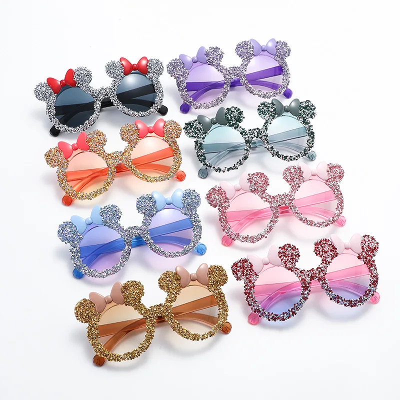 Cute Flower Children's Sunglasses Candy Color Frame Boys And Girls Glasses Outdoor UV Protection Kids Sunglasses image 4