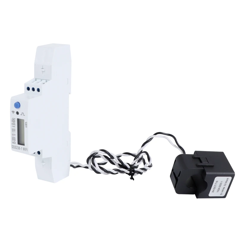 

TUYA APP WIFI солнечная фотоэлектрическая система двунаправленный импорт/экспортный измеритель однофазного счетчика энергии