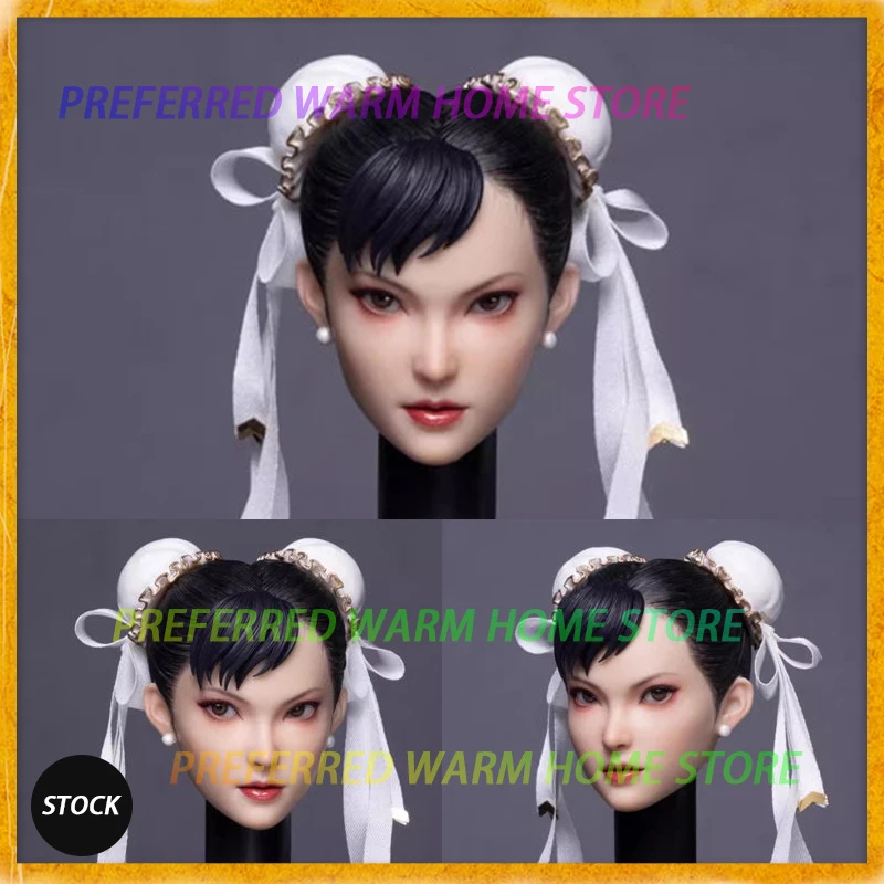 

In Stock Z6TOYS 1/6 Chun Li Head Fitting Movable Model Toys Chun-Li Replacement Parts